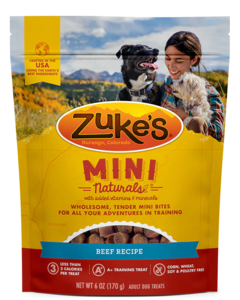 Zuke’s Mini Naturals Beef Recipe Dog Treats Outlet Low Pice