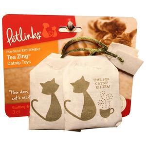 TEA ZING 100% CATNIP TOY (3 PIECE) Shop For Sale