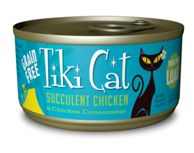 Tiki Cat Puka Puka Luau Grain Free Succulent Chicken in Chicken Consomme Canned Cat Food Cheap Sale New