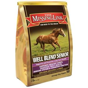 THE MISSING LINK EQUINE WELL BLEND SENIOR (5 LB) Cheap Low Pice