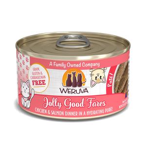 Weruva Classic Cat Paté Jolly Good Fares with Chicken & Salmon 100% Guaranteed
