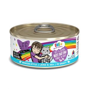 Weruva BFF Oh My Gravy Best Day Eva Grain Free Beef & Salmon in Gravy Canned Cat Food Collections