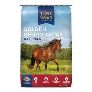 TRIPLE CROWN NATURALS GOLDEN GROUND FLAX (25 lbs) Newest Cheap Online