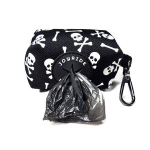 Black Skulls Poop Bag Dispenser Clearance Genuine