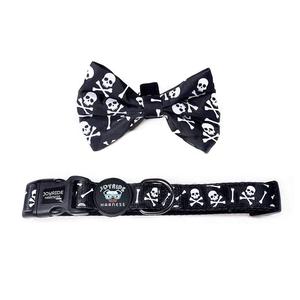 Black Skulls Collar (   free removable bowtie ) Outlet Wiki