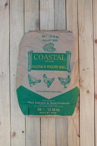 Oyster Shell Coarse - 50 lb Bag Clearance Marketable