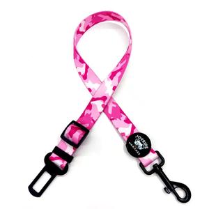 Pink Camo Dog Safety Seat Belt New Arrival Cheap Pice