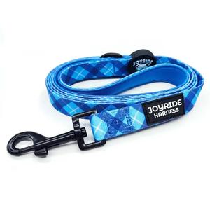 Blue Plaid Matching Dog Leash Shop Offer Cheap Online