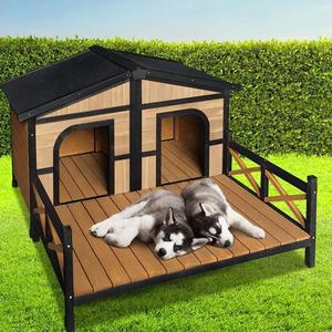 XXL WOODEN DOG KENNEL Discount Newest