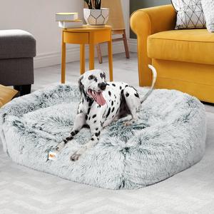SOFT PLUSH MEMORY FOAM PET BED - CHARCOAL Sale With Paypal