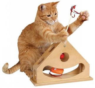 Smart Cat Tick Tock Teaser Interactive Cat Toy with Bonus Toys Outlet Classic