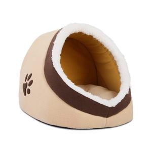 SOFT FLEECE IGLOO PET BED - BEIGE The Best Store To Get