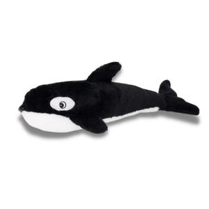 Zippy Paws Plush Squeaky Jigglerz Dog Toy - Killer Whale Classic For Sale