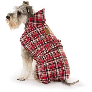Tartan Red Dog Coat By Hamish McBeth Free Shipping Recommend