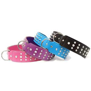 Studded Staffy Leather Collar 65cm Discount Cheapest Pice