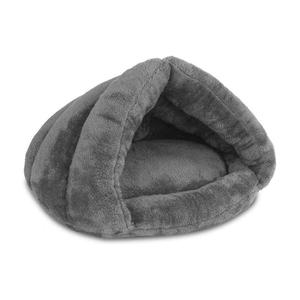 WASHABLE CAVE STYLE PET BED - GREY Newest