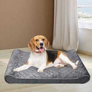 ORTHOPEDIC CURVED DOG MATTRESS - GREY Free Shipping 100% Original