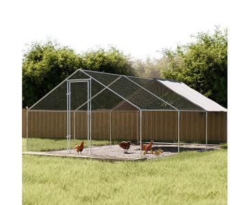 Large Walk In Chicken Coop/Rabbit Hutch Run Enclosure with Cover Discount Release Dates