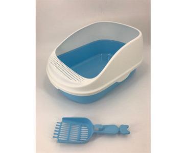 Large Portable Cat Litter Box with Scoop Clearance Low Pice