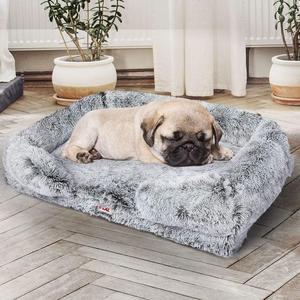ORTHOPAEDIC FLUFFY DOG BED - GREY Release Dates