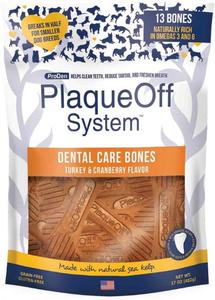 Proden PlaqueOff Dental Turkey & Cranberry Dog Bones Cheap Free Shipping