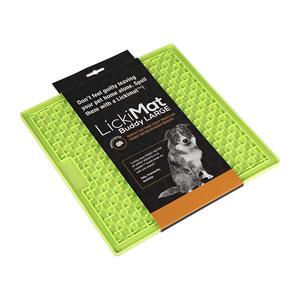 LickiMat Buddy Slow Feeder Mat - Green Hang Sell Outlet Low Pice