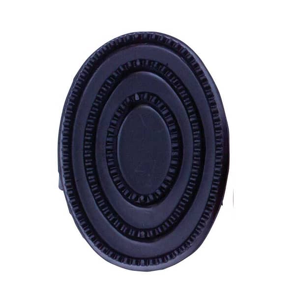 Partrade Trading Corporation Large Soft Rubber Curry Comb Comfortable