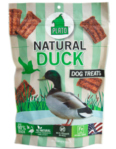 Plato All Natural Duck Strips Dog Treats Clearance Largest Supplier