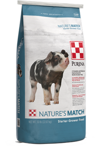 Purina Nature’s Match® Starter-Grower (50 lb) Clearance Low Shipping