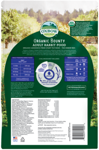 Oxbow Organic Bounty - Adult Rabbit (3 lbs) Best Sale Cheap Online