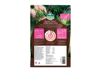 Oxbow Garden Select Young Rabbit Food Comfortable Online
