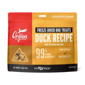 ORIJEN Freeze Dried Free Run Duck Dog Treats Outlet Official Site