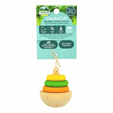 Oxbow Animal Health Enriched Life - Wobbly Ring Stack Outlet Great Deals