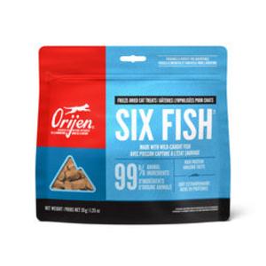 ORIJEN Grain Free Six Fish Freeze Dried Cat Treats Release Dates