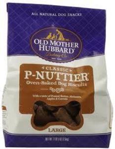 Old Mother Hubbard Crunchy Classic Natural P-Nuttier Large Biscuits Dog Treats (Large: 3.3-lb) Cheap Sale Supply