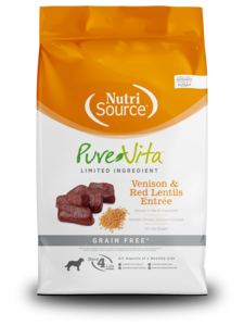 NutriSource® PureVita™ Venison & Red Lentils Entrée Grain Free Limited Ingredient Dog Food Latest Collections Cheap Pice