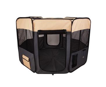 EXTRA LARGE PORTABLE SOFT PET PLAY PEN - GREY Cheap Sale Online