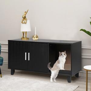 Enclosed Hooded Cat Litter Box Furniture Official Site