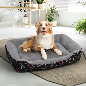 Fleecy Pet Bed Mattress - Black Bone Clearance Newest