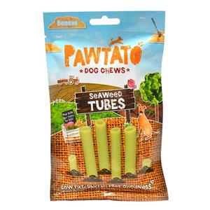 Benevo Pawtato Seaweed Tubes Dog Chews - 90g Cheap Official