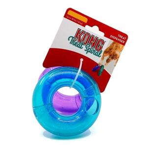KONG Treat Spiral Ring Dog Treat Dispenser - Large Cheap Sale 2025 Unisex