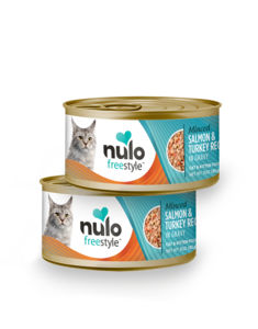 Nulo FreeStyle Minced Salmon & Turkey Recipe in Gravy Cat & Kitten Food Low Pice Cheap Online