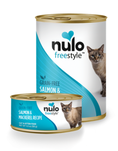Nulo FreeStyle Grain Free Salmon and Mackerel Recipe Canned Kitten & Cat Food Sale Affordable