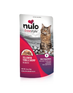 Nulo Freestyle Yellowfin Tuna & Shrimp in Broth Recipe Cat Food Buy Cheap Websites