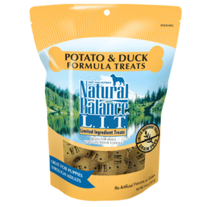 Natural Balance L.I.T. Limited Ingredient Treats Potato and Duck Dog Treats Sale 2025