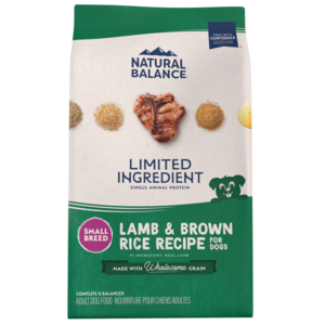 Natural Balance Limited Ingredient Diet Lamb & Brown Rice Small Breed Recipe Dry Dog Food For Sale Finishline
