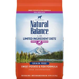Natural Balance L.I.D. Limited Ingredient Diets Adult Maintenance Sweet Potato and Fish Small Breed Bites Dry Dog Food Big Discount Online