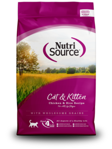 NutriSource® Cat & Kitten Chicken & Rice Recipe Healthy Cat & Kitten Food Outlet Finishline