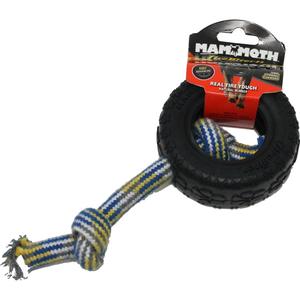 Mammoth TireBiter® with Rope Dog Toy Outlet Best Seller