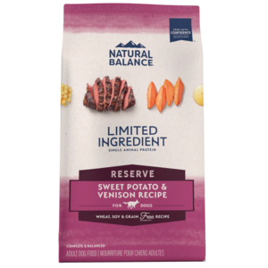 Natural Balance Limited Ingredient Reserve Grain Free Sweet Potato & Venison Recipe Dry Dog Food Clearance Store Cheap Online